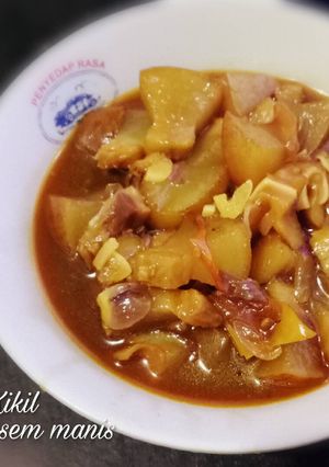 Foto resep Kikil Asam Manis