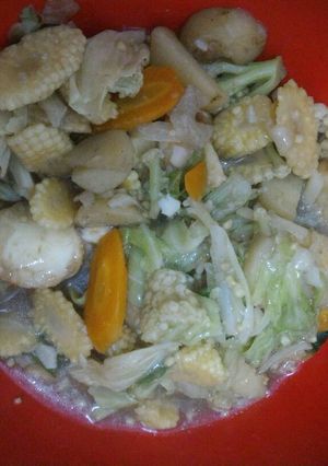 Foto resep Sapo Tahu Jagung Muda