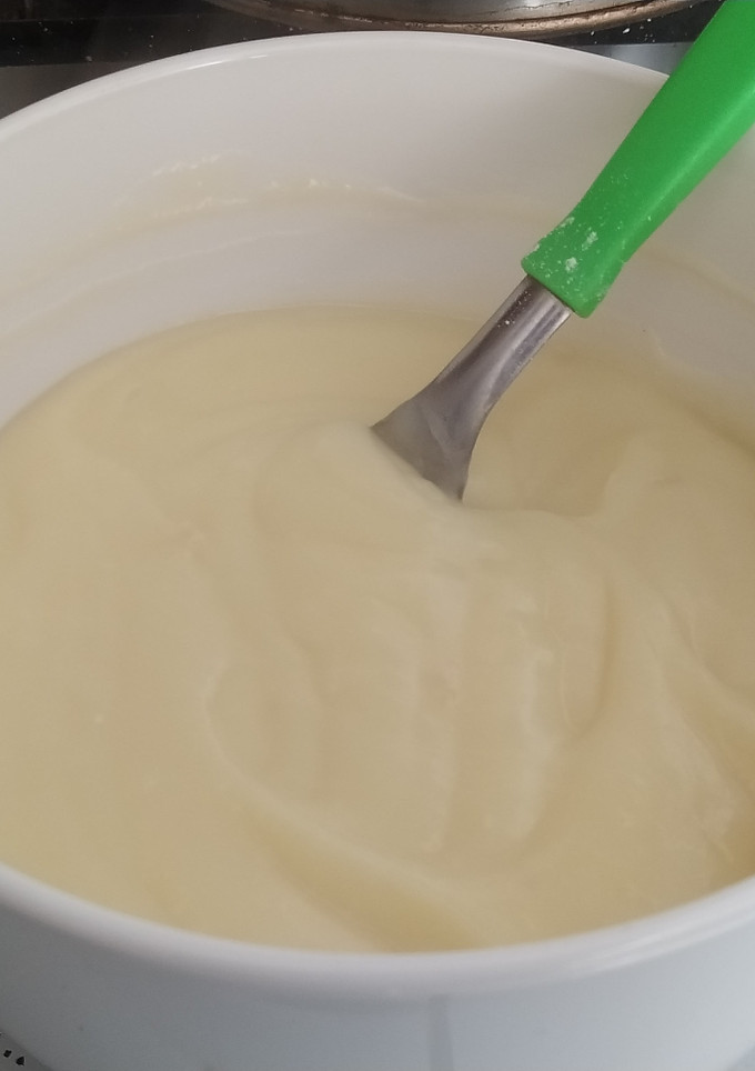 Una foto de Crema pastelera