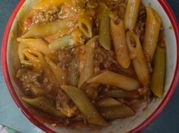 Una foto de macarrones a la olla a presión