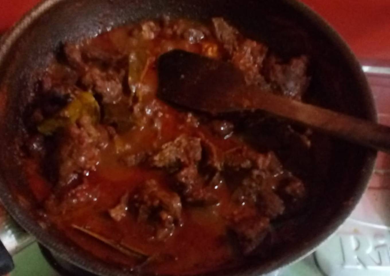 Rendang daging sapi