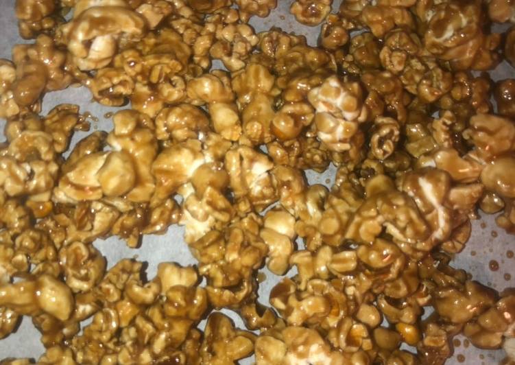 EASY Caramel corn 🍿