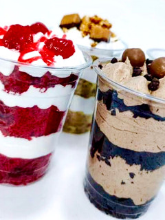 A picture of Easy cake parfait.