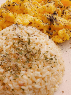 Foto resep Rice Mix BBQ with Scramble Egg