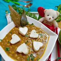 Paneer corn curry A picture of Paneer corn curry.