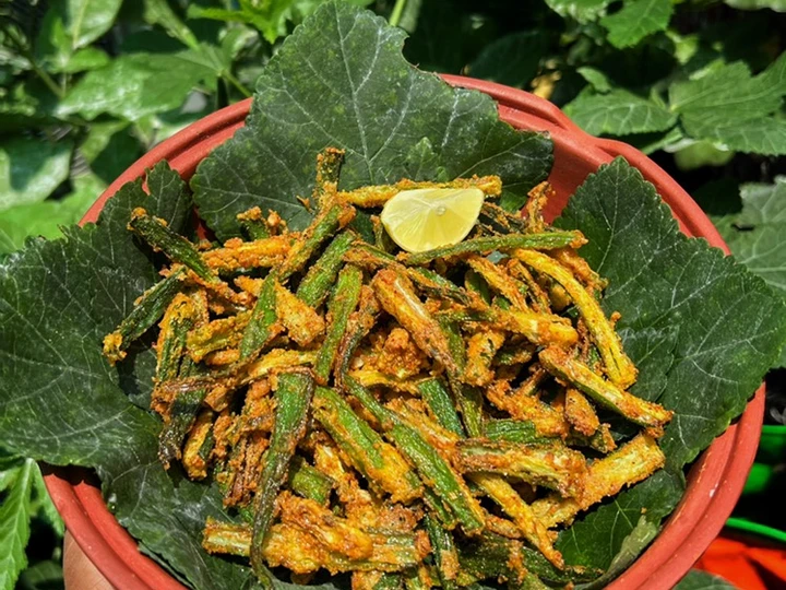 How To Make Crispy Crunchy Bhindi which Delicious