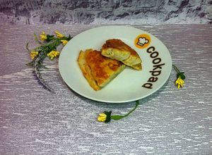 Фото Стейки з капусти. (Смажена капуста в клярі).