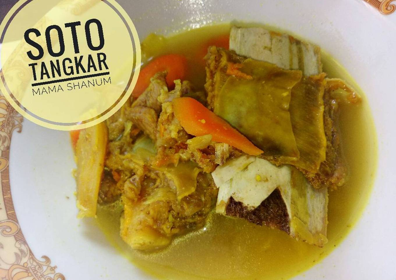 Soto tangkar sapi