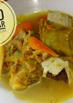 Foto resep Soto tangkar sapi