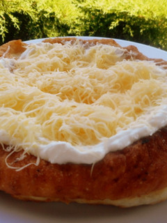 Burgonyás lángos recept fotója