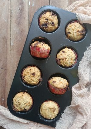 Foto resep Banana Cake with Choco Chunk