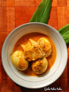 Foto resep Gulai Telur Tahu