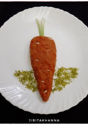 A picture of Gajar Ka Halwa.