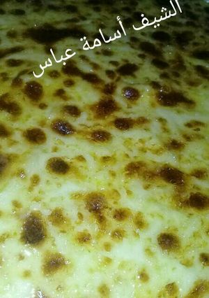 صورة لوصفة معكرونة بالبشاميل