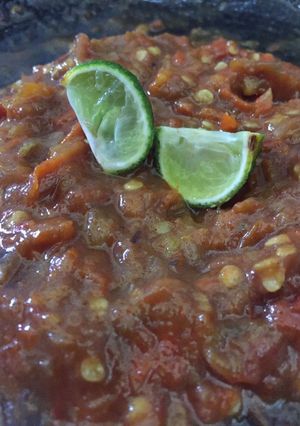 Foto resep Sambal jeruk limo