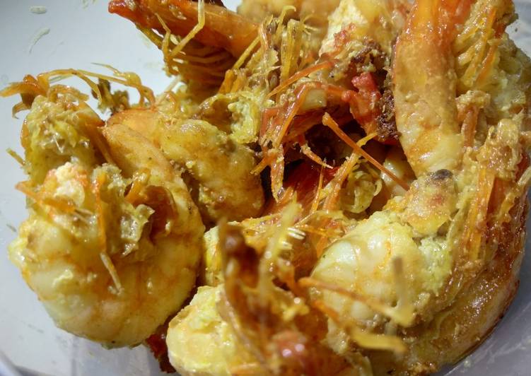 Resep Udang goreng mentega yang Menggugah Selera