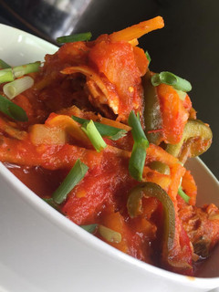 A picture of Papaya sauce.