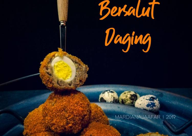 Telur Puyuh Bersalut Daging