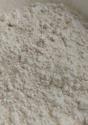 A picture of Homemade Cassava Starch 🥟🥧🥟.