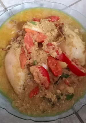Foto resep Cumi Isi Tahu Bumbu Kuning