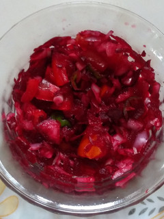 பீட்ரூட் சாலட் (Beetroot salad recipe in tamil) செய்முறை முக்கிய புகைப்படம்