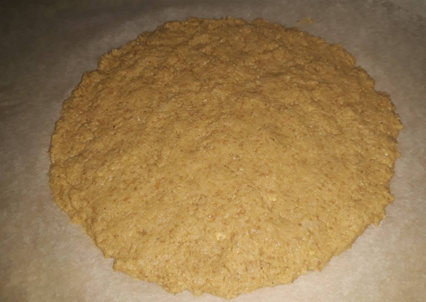 Masa para pizza súper saludable con harina de avena