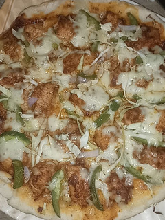 A picture of Simple tawa pizza.