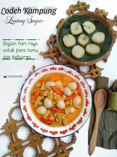 Foto resep 105. Lontong Sayur Labu Siam khas kota Malang