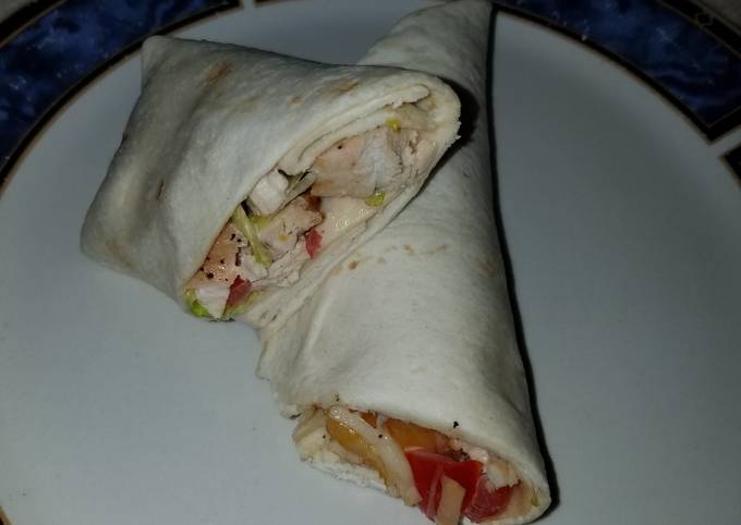 Chicken Ranch wraps 🌯