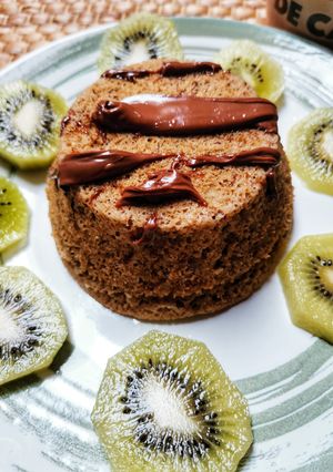 Foto de Bolo de caneca saudável - sabor a cookies