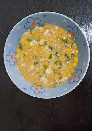 Foto resep Sup Jagung Kepiting