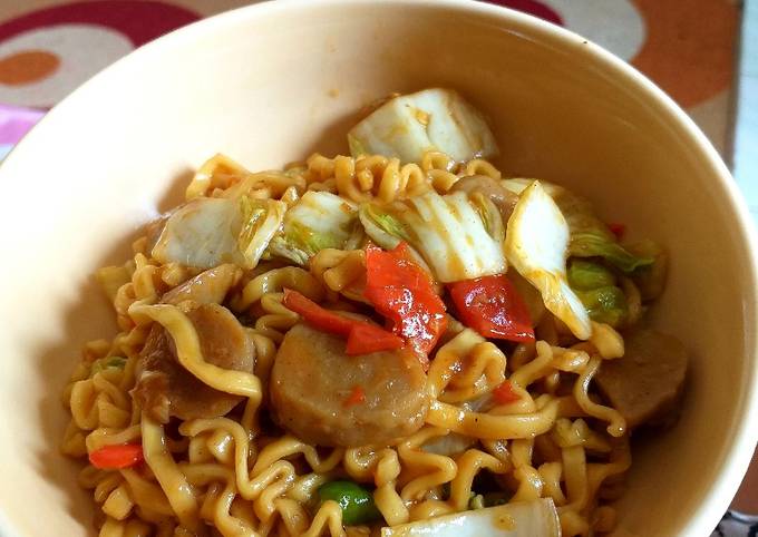 Ternyata ini loh! Resep memasak Mie goreng basah pedas yang istimewa