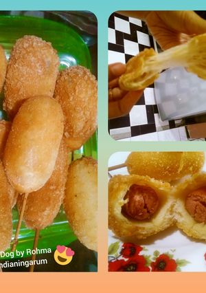 Foto resep Corn Dog Renyah Ala Korea