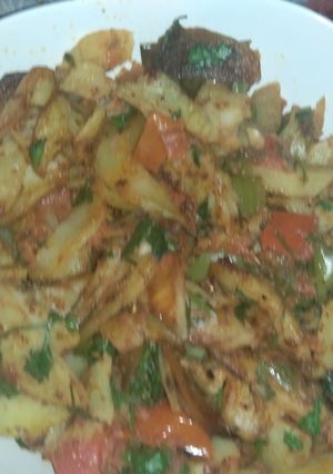 A picture of Masala Aloo.