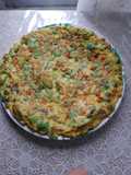 Tortilla mixta con productos de temporada