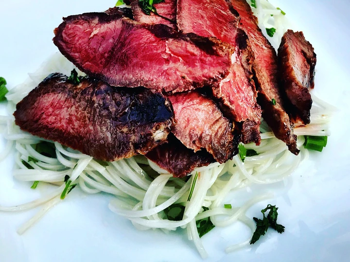 Easy Way Prepare Recipe Thai-Style Grilled Wagyu Flat Iron Steak that is Awesome, Tasty}
