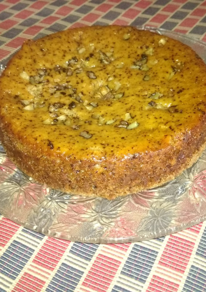 வால்நட் கேக் (Walnut Cake recipe in Tamil) செய்முறை முக்கிய புகைப்படம்