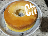 Flan de coco a base de leche condensada