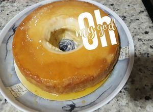 Una foto de Flan de coco a base de leche condensada