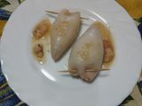 Calamari ripieni in padella