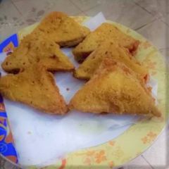 A picture of Bread Pakora 😋.