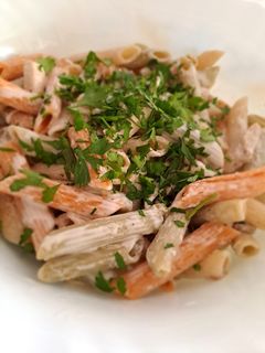 عکسی از دستور پاستا پنه با سس آلفردو