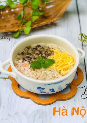 Hình của món Bún thang Hà Nội #BếpmẹPhomai.