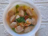 Sop Bakso Ayam Simple