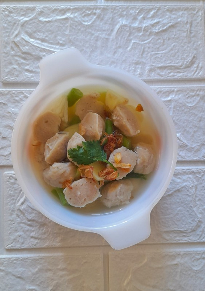 Foto resep Sop Bakso Ayam Simple