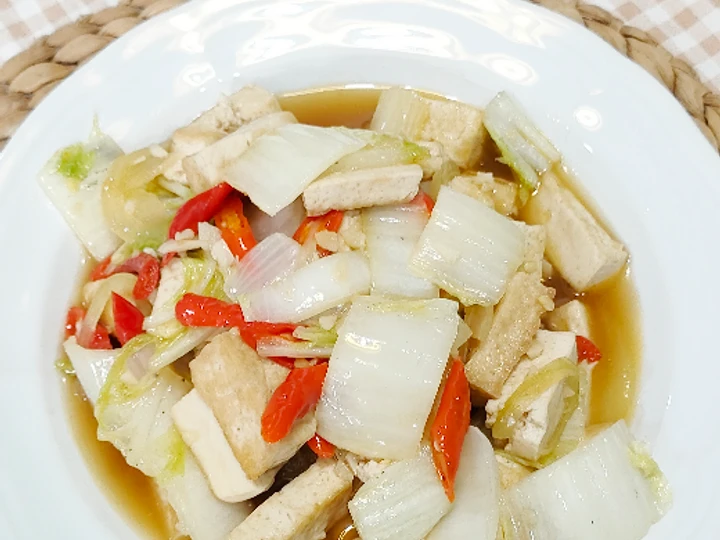 Langkah Mudah untuk Menyiapkan Resep Tumis Sawi Putih Tahu yang Uenak Anti Ribet, Bisa Manjain Lidah