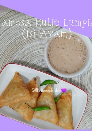 Foto resep Samosa Kulit Lumpia Isi Ayam (Endeuussss)