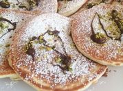 Una foto di pancake nutella