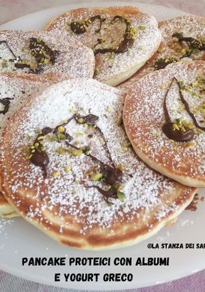 Foto di 336 🥚Pancake proteici con albumi e yogurt greco 🇬🇷