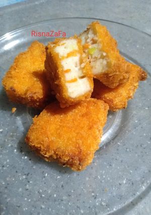 Foto resep Nugget ayam sayur sederhana(eggless)